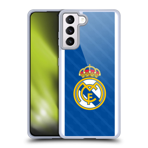Real Madrid CF Badge Blue Soft Gel Case for Samsung Galaxy S21+ 5G Real Madrid CF Badge Blue Soft Gel Case for Samsung Galaxy S21+ 5G