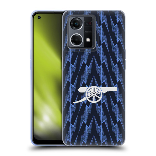 Arsenal FC 2025/26 Kit Away Soft Gel Case for OPPO Reno8 4G