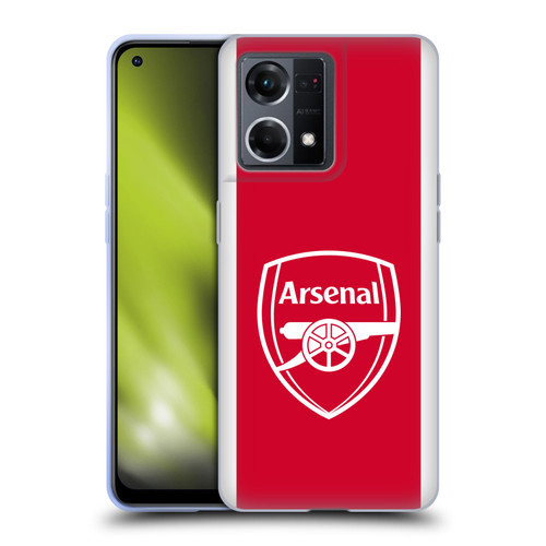 Arsenal FC 2025/26 Kit Home Soft Gel Case for OPPO Reno8 4G