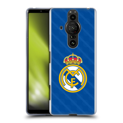 Real Madrid CF Badge Blue Soft Gel Case for Sony Xperia Pro-I
