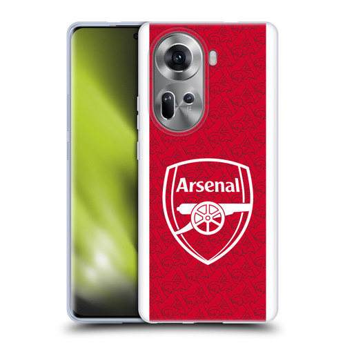 Arsenal FC 2025/26 Kit Home Soft Gel Case for OPPO Reno11