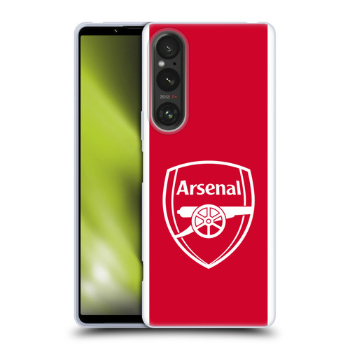 Arsenal FC 2025/26 Kit Home Soft Gel Case for Sony Xperia 1 V 5G Arsenal FC 2025/26 Kit Home Soft Gel Case for Sony Xperia 1 V 5G