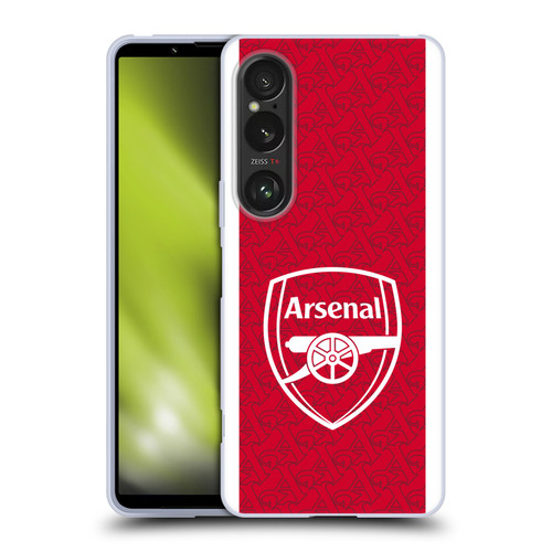 Arsenal FC 2025/26 Kit Home Soft Gel Case for Sony Xperia 1 VI 5G
