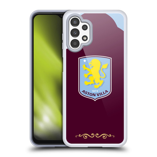 Aston Villa Football Club 2025/26 Crest Kit Home Soft Gel Case for Samsung Galaxy A13 (2022) Aston Villa Football Club 2025/26 Crest Kit Home Soft Gel Case for Samsung Galaxy A13 (2022)