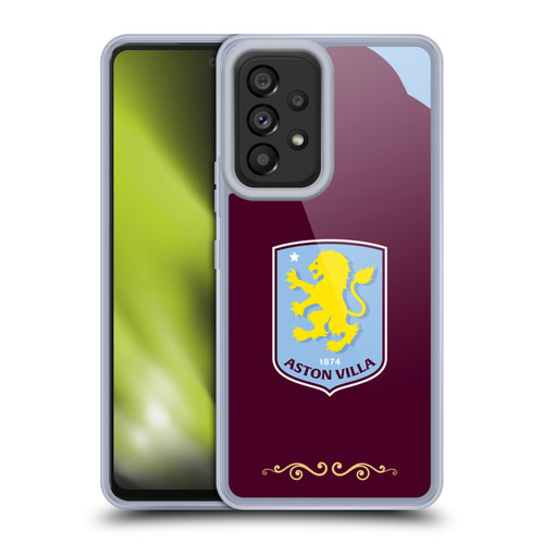 Aston Villa Football Club 2025/26 Crest Kit Home Soft Gel Case for Samsung Galaxy A53 5G (2022) Aston Villa Football Club 2025/26 Crest Kit Home Soft Gel Case for Samsung Galaxy A53 5G (2022)