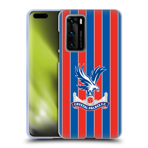 Crystal Palace FC 2025/26 Crest Kit Home Soft Gel Case for Huawei P40 5G Crystal Palace FC 2025/26 Crest Kit Home Soft Gel Case for Huawei P40 5G