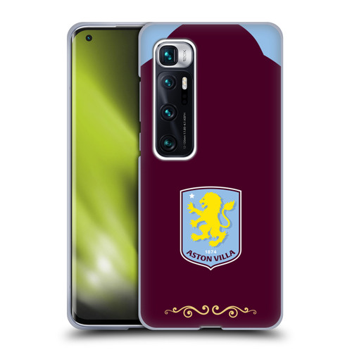 Aston Villa Football Club 2025/26 Crest Kit Home Soft Gel Case for Xiaomi Mi 10 Ultra 5G