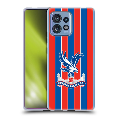 Crystal Palace FC 2025/26 Crest Kit Home Soft Gel Case for Motorola Moto Edge 40 Pro/Plus 2023