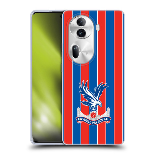 Crystal Palace FC 2025/26 Crest Kit Home Soft Gel Case for OPPO Reno11 Pro Crystal Palace FC 2025/26 Crest Kit Home Soft Gel Case for OPPO Reno11 Pro