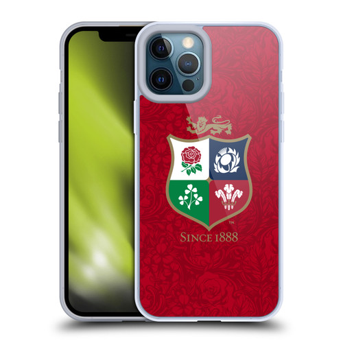 British and Irish Lions 2025 Jersey Kit Replica Soft Gel Case for Apple iPhone 12 Pro Max & MagSafe