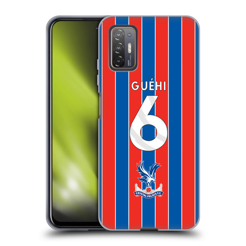 Crystal Palace FC 2025/26 Players Home Kit Marc Guéhi Soft Gel Case for HTC Desire 21 Pro 5G