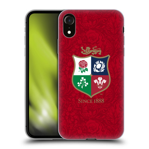 British and Irish Lions 2025 Jersey Kit Replica Soft Gel Case for Apple iPhone XR