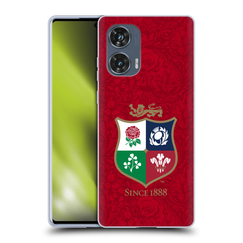 British and Irish Lions 2025 Jersey Kit Replica Soft Gel Case for Motorola Edge 50 Fusion