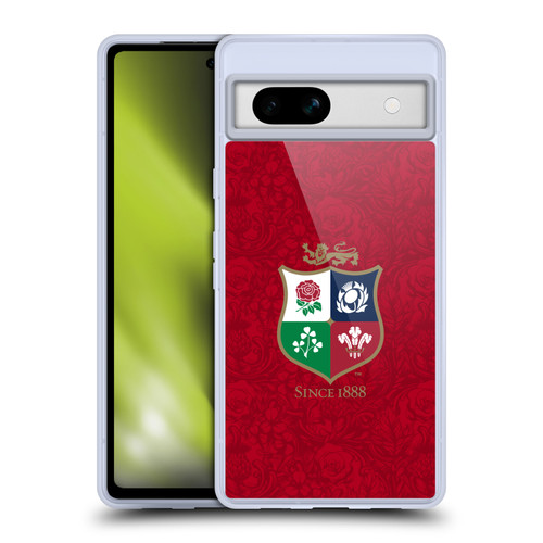 British and Irish Lions 2025 Jersey Kit Replica Soft Gel Case for Google Pixel 7a