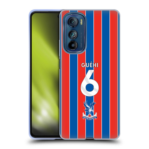 Crystal Palace FC 2025/26 Players Home Kit Marc Guéhi Soft Gel Case for Motorola Edge 30 Crystal Palace FC 2025/26 Players Home Kit Marc Guéhi Soft Gel Case for Motorola Edge 30