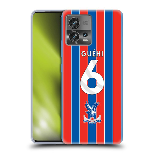 Crystal Palace FC 2025/26 Players Home Kit Marc Guéhi Soft Gel Case for Motorola Moto Edge 30 Fusion Crystal Palace FC 2025/26 Players Home Kit Marc Guéhi Soft Gel Case for Motorola Moto Edge 30 Fusion