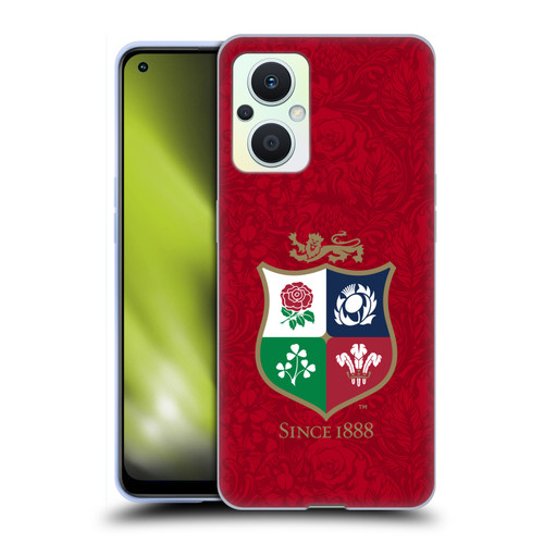 British and Irish Lions 2025 Jersey Kit Replica Soft Gel Case for OPPO Reno8 Lite