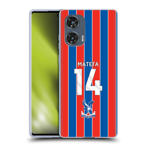 Crystal Palace FC 2025/26 Players Home Kit Jean-Philippe Mateta Soft Gel Case for Motorola Edge 50 Fusion