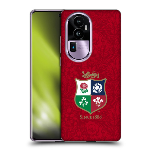 British and Irish Lions 2025 Jersey Kit Replica Soft Gel Case for OPPO Reno10 Pro+