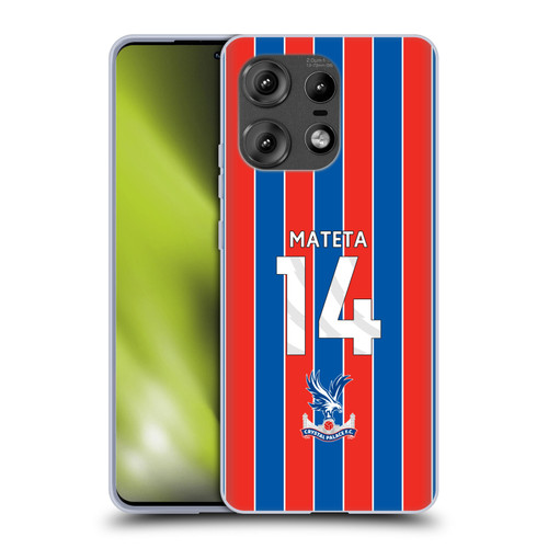 Crystal Palace FC 2025/26 Players Home Kit Jean-Philippe Mateta Soft Gel Case for Motorola Edge 50 Pro