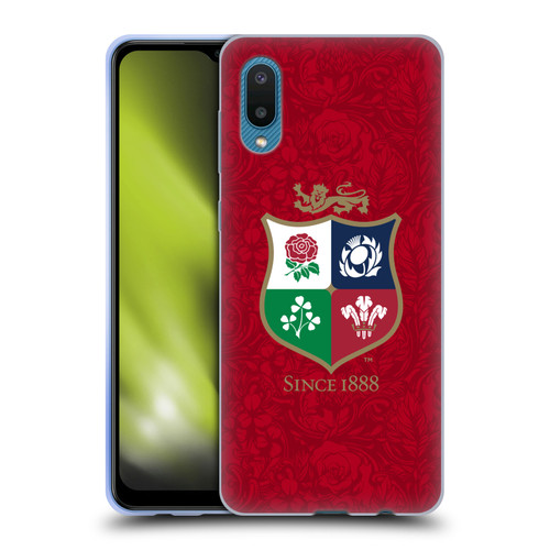 British and Irish Lions 2025 Jersey Kit Replica Soft Gel Case for Samsung Galaxy A02/M02 (2021)