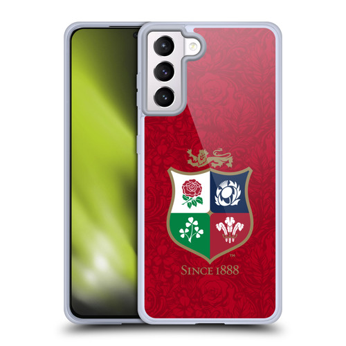 British and Irish Lions 2025 Jersey Kit Replica Soft Gel Case for Samsung Galaxy S21+ 5G