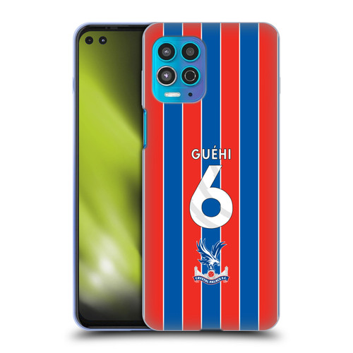 Crystal Palace FC 2025/26 Players Home Kit Marc Guéhi Soft Gel Case for Motorola Moto G100