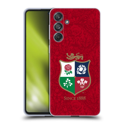 British and Irish Lions 2025 Jersey Kit Replica Soft Gel Case for Samsung Galaxy M55 5G