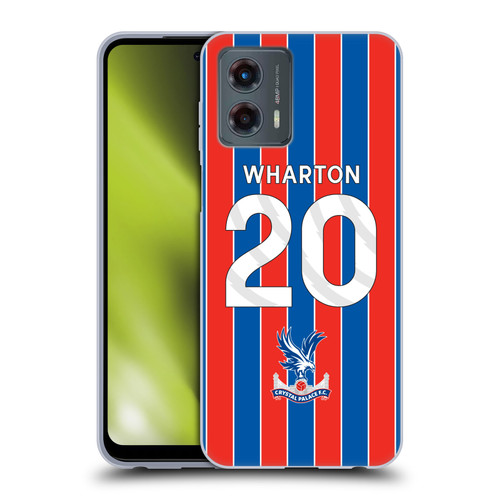 Crystal Palace FC 2025/26 Players Home Kit Adam Wharton Soft Gel Case for Motorola Moto G (2023)