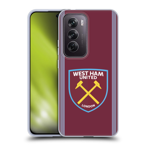 West Ham United FC 2025/26 Crest Kit Home Soft Gel Case for OPPO Reno12 Pro 5G West Ham United FC 2025/26 Crest Kit Home Soft Gel Case for OPPO Reno12 Pro 5G