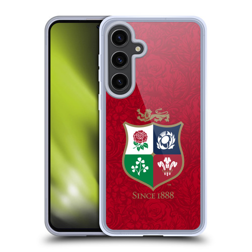 British and Irish Lions 2025 Jersey Kit Replica Soft Gel Case for Samsung Galaxy S24+ 5G
