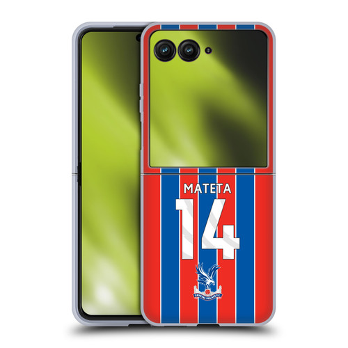 Crystal Palace FC 2025/26 Players Home Kit Jean-Philippe Mateta Soft Gel Case for Motorola Razr 50 Ultra Crystal Palace FC 2025/26 Players Home Kit Jean-Philippe Mateta Soft Gel Case for Motorola Razr 50 Ultra