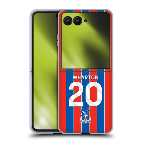 Crystal Palace FC 2025/26 Players Home Kit Adam Wharton Soft Gel Case for Motorola Razr 50 Ultra Crystal Palace FC 2025/26 Players Home Kit Adam Wharton Soft Gel Case for Motorola Razr 50 Ultra