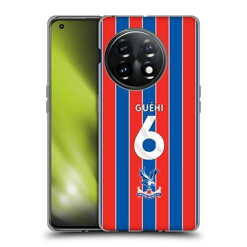 Crystal Palace FC 2025/26 Players Home Kit Marc Guéhi Soft Gel Case for OnePlus 11 5G
