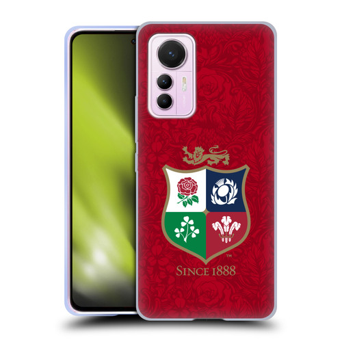 British and Irish Lions 2025 Jersey Kit Replica Soft Gel Case for Xiaomi 12 Lite
