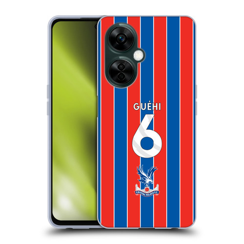 Crystal Palace FC 2025/26 Players Home Kit Marc Guéhi Soft Gel Case for OnePlus Nord N30