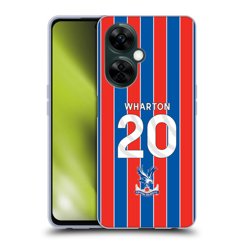 Crystal Palace FC 2025/26 Players Home Kit Adam Wharton Soft Gel Case for OnePlus Nord N30