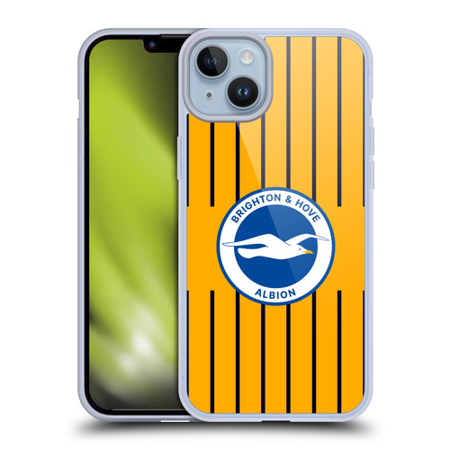 Brighton & Hove Albion F.C 2025/26 Badge Kit Third Soft Gel Case for Apple iPhone 14 Plus