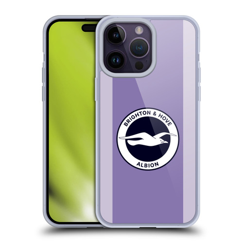 Brighton & Hove Albion F.C 2025/26 Badge Kit Away Soft Gel Case for Apple iPhone 14 Pro Max