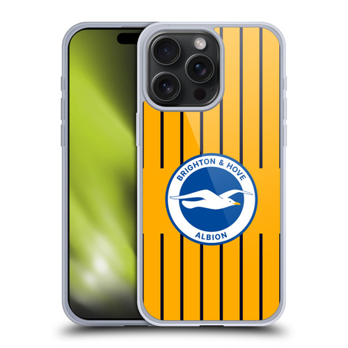 Brighton & Hove Albion F.C 2025/26 Badge Kit Third Soft Gel Case for Apple iPhone 15 Pro Max