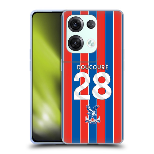 Crystal Palace FC 2025/26 Players Home Kit Cheick Doucouré Soft Gel Case for OPPO Reno8 Pro