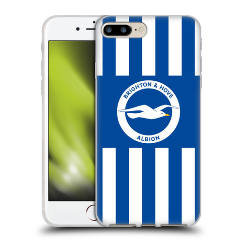 Brighton & Hove Albion F.C 2025/26 Badge Kit Home Soft Gel Case for Apple iPhone 7 Plus / iPhone 8 Plus Brighton & Hove Albion F.C 2025/26 Badge Kit Home Soft Gel Case for Apple iPhone 7 Plus / iPhone 8 Plus