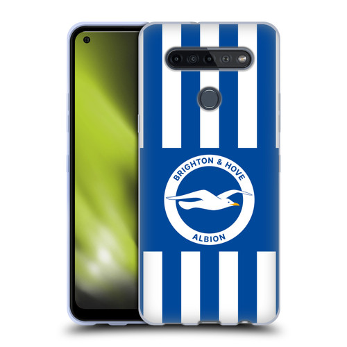 Brighton & Hove Albion F.C 2025/26 Badge Kit Home Soft Gel Case for LG K51S