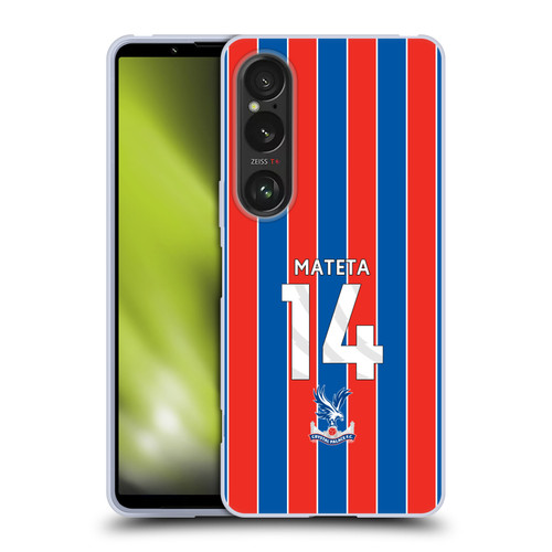 Crystal Palace FC 2025/26 Players Home Kit Jean-Philippe Mateta Soft Gel Case for Sony Xperia 1 VI 5G