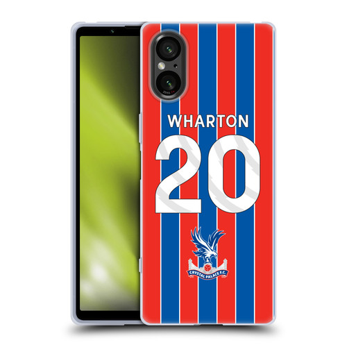 Crystal Palace FC 2025/26 Players Home Kit Adam Wharton Soft Gel Case for Sony Xperia 5 V 5G