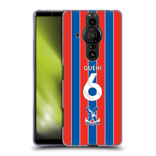 Crystal Palace FC 2025/26 Players Home Kit Marc Guéhi Soft Gel Case for Sony Xperia Pro-I Crystal Palace FC 2025/26 Players Home Kit Marc Guéhi Soft Gel Case for Sony Xperia Pro-I