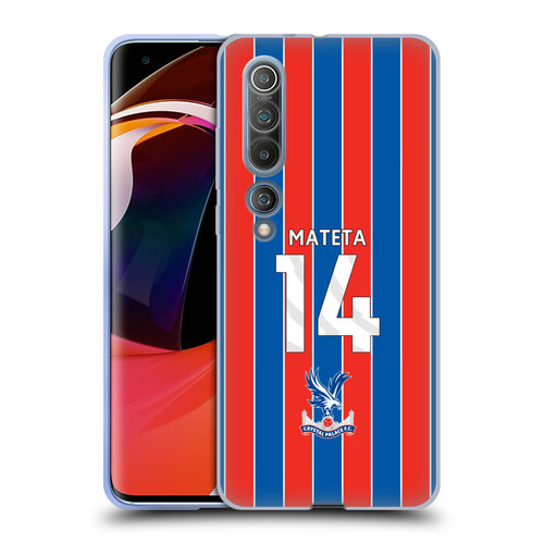 Crystal Palace FC 2025/26 Players Home Kit Jean-Philippe Mateta Soft Gel Case for Xiaomi Mi 10 5G / Mi 10 Pro 5G