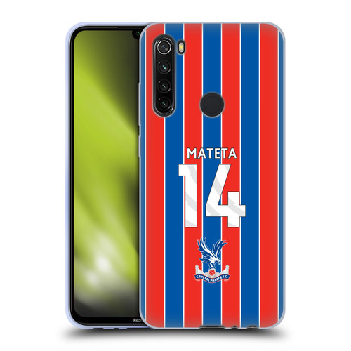 Crystal Palace FC 2025/26 Players Home Kit Jean-Philippe Mateta Soft Gel Case for Xiaomi Redmi Note 8T Crystal Palace FC 2025/26 Players Home Kit Jean-Philippe Mateta Soft Gel Case for Xiaomi Redmi Note 8T