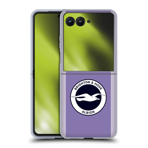 Brighton & Hove Albion F.C 2025/26 Badge Kit Away Soft Gel Case for Motorola Razr 50 Ultra