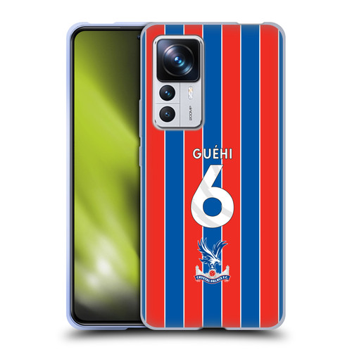 Crystal Palace FC 2025/26 Players Home Kit Marc Guéhi Soft Gel Case for Xiaomi 12T Pro